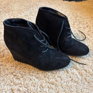 Wedge Booties